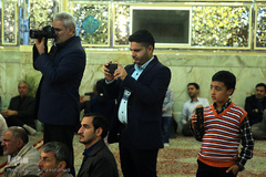 محفل انس با قرآن کاروان قرآنی انقلاب در  امامزاده حسین ابن موسی کاظم(ع) شهرستان طبس