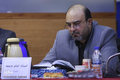 عباس امام جمعه در مرحله فینال مسابقات دارالقرآن امام علی(ع)