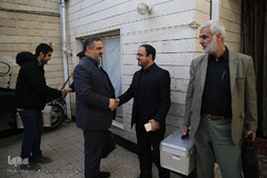 محفل انس با قرآن کاروان قرآنی انقلاب در منزل قاری شهید منا، مهاجر الی الله محسن حاجی حسنی کارگر 