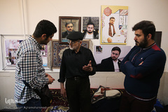 محفل انس با قرآن کاروان قرآنی انقلاب در منزل قاری شهید منا، مهاجر الی الله محسن حاجی حسنی کارگر 