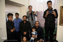 محفل انس با قرآن کاروان قرآنی انقلاب در منزل قاری شهید منا، مهاجر الی الله محسن حاجی حسنی کارگر 