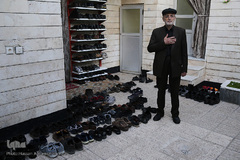 پدر قاری شهید منا، مهاجر الی الله محسن حاجی حسنی کارگر 