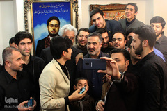 محفل انس با قرآن کاروان قرآنی انقلاب در منزل قاری شهید منا، مهاجر الی الله محسن حاجی حسنی کارگر 