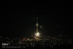 نورافشانی شب ۲۲بهمن۹۷