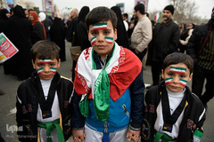 راهپیمایی چهلمین سالگرد پیروزی انقلاب اسلامی در کرج