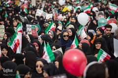 راهپیمایی چهلمین سالگرد پیروزی انقلاب اسلامی در قزوین