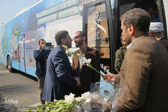 آیین استقبال از کاروان قرآنی انقلاب