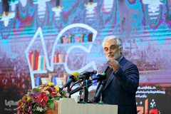 محمدمهدی طهرانچی، رئیس دانشگاه آزاد اسلامی در همایش چلچراغ انقلاب اسلامی