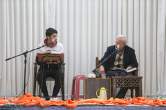 آخرین جلسه قرآن استاد پوراحمدی در سال ۹۷