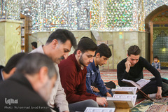 آخرین جلسه قرآن استاد پوراحمدی در سال ۹۷