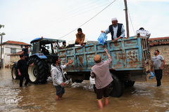 دهمین روز سیل در «آق‌قلا»