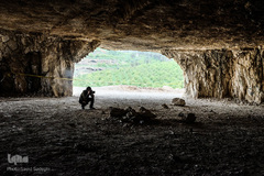 غار سنگ اشکن جهرم