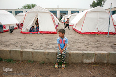 امداد فرهنگی به کودکان در مناطق سیل‌زده خوزستان