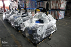 مراسم تحویل کمک‌های بشردوستانه آلمان برای سیل‌زدگان ایران