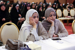 دومین روز رقابت فینالیست‌های سومین دوره مسابقات بین‌المللی قرآن بانوان