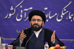 حجت‌الاسلام والمسلمین سید مصطفی حسینی در چهل‌و‌پنجمین جلسه ستاد عالی هماهنگی مسابقات قرآنی کشور