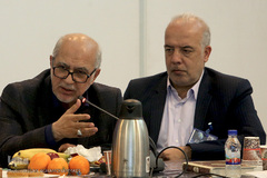 محمدرضا پورمعین و سید محسن موسوی بلده در چهل‌و‌پنجمین جلسه ستاد عالی هماهنگی مسابقات قرآنی کشور