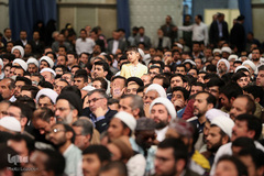 دیدار مسئولین و شرکت کنندگان سی‌وششمین دوره مسابقات بین‌المللی قرآن با رهبر انقلاب