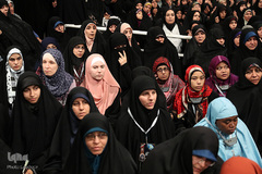 دیدار مسئولین و شرکت کنندگان سی‌وششمین دوره مسابقات بین‌المللی قرآن با رهبر انقلاب