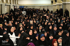 دیدار مسئولین و شرکت کنندگان سی‌وششمین دوره مسابقات بین‌المللی قرآن با رهبر انقلاب