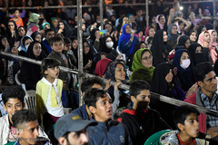 جشن نیمه شعبان در منطقه سیل‌زده پلدختر
