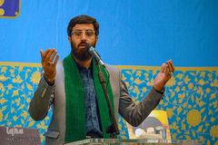 حرم حضرت معصومه(س) در شب نیمه شعبان‎