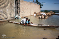 آب‌گرفتگی روستاهای شادگان