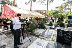 زیارت قبور اساتید قرآنی به مناسبت روز معلم