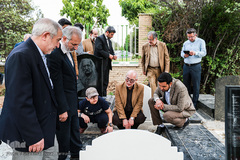 زیارت قبور اساتید قرآنی به مناسبت روز معلم