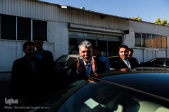 سید عباس صالحی، وزیر فرهنگ و ارشاد اسلامی در آیین افتتاحیه بیست و هفتمین نمایشگاه قرآن کریم