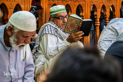 جزء خوانی قرآن حرم حضرت ابوالفضل العباس(ع)