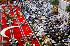 جزء خوانی قرآن حرم حضرت ابوالفضل العباس(ع)