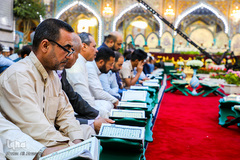 جزء خوانی قرآن حرم حضرت ابوالفضل العباس(ع)