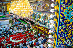 جزء خوانی قرآن حرم حضرت ابوالفضل العباس(ع)