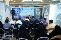 غرفه ایکنا در دوازدهمین روز از برگزاری بیست و هفتمین نمایشگاه بین المللی قرآن کریم