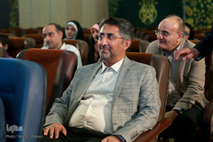 رحیم خاکی، قاری بین‌المللی قرآن کریم در مراسم 16 سالگی خبرگزاری ایکنا در بیست و هفتمین نمایشگاه قرآن کریم