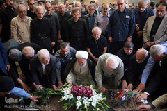 مراسم تشییع پیکر مرحوم محسن مظاهری، پیشکسوت قرآنی