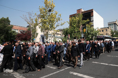 مراسم تشییع پیکر مرحوم محسن مظاهری، پیشکسوت قرآنی