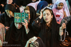 احیاء شب بیست و یکم ماه رمضان، آستان امامزاده صالح(ع)