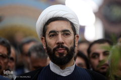 حجت‌الاسلام والمسلمین مصطفی رستمی، رئیس نهاد نمایندگی ولی فقیه در دانشگاه‌ها در تجدیدمیثاق دانشگاهیان با آرمان‌های حضرت امام خمینی(ره)