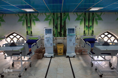 مرکز دیالیز حرم مطهر امام خمینی(ره) به تازگی تجهیز و با در اختیار داشتن تجهیزات مدرن و به روز به زودی به بیماران خدمت رسانی خواهد کرد.