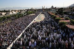 نماز عید سعید فطر در شهر ری