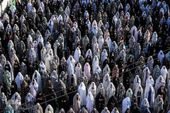 نماز عید سعید فطر در شهر ری