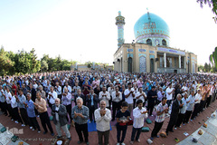 نماز عید سعید فطر در کرج