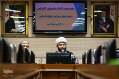 حجت الاسلام محمد قمی، رئیس سازمان تبلیغات اسلامی در نشست سراسری مدیران امور قرآنی استانی کشور