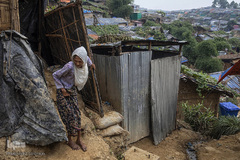 اردوگاه مسلمانان روهینگیا در بنگلادش