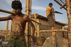 اردوگاه مسلمانان روهینگیا در بنگلادش