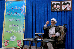 حجت‌الاسلام والمسلمین حمید محمدی، دبیر شورای توسعه فرهنگ قرآنی در نخستین مجمع اتحادیه موسسات و تشکل‌های فرهنگی مردمی قرآن و عترت کشور