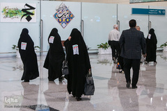 آئین بدرقه اولین کاروان حج تمتع ۱۳۹۸