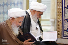 آیین غبارروبی مضجع مطهر رضوی